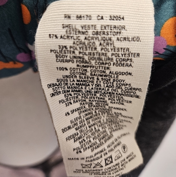 Cartonnier Anthropologie Emerson Gray Black Blazer - Picture 5 of 8